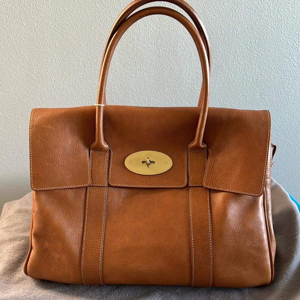 Mulberry Bayswater Natural Veg Tanned in excellent condition
